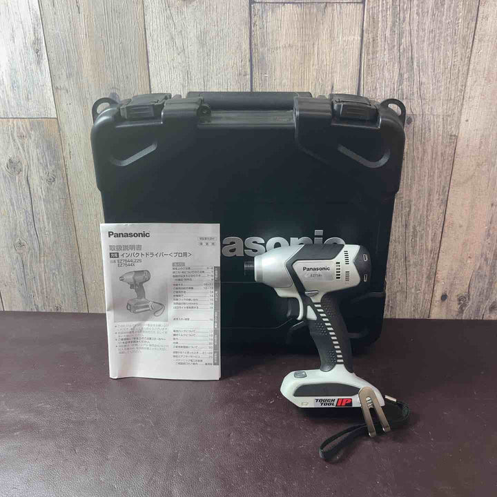 【中古美品】 パナソニック(Panasonic) コードレスインパクトドライバー ブラック EZ7544X-B 【東大和店】