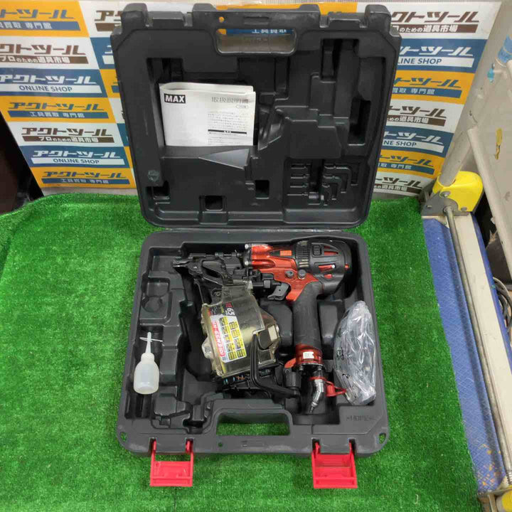 ★マックス(MAX) 高圧エア釘打ち機 HN-65N3(D)-R【草加店】