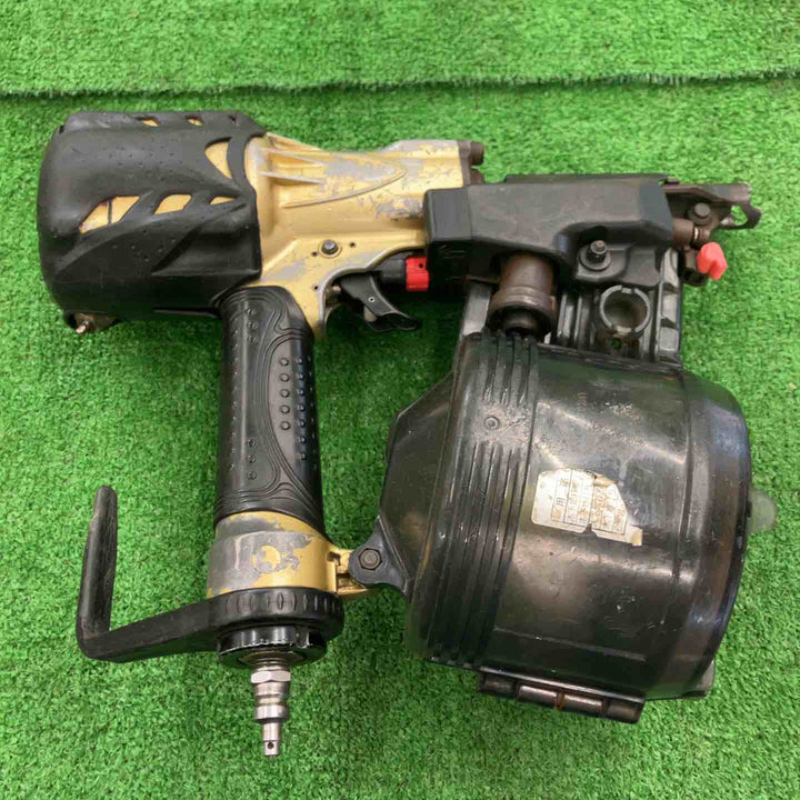 【ジャンク品・エア漏れ】 日立 90mm 高圧エア釘打ち機 NV90HMC 【桶川店】