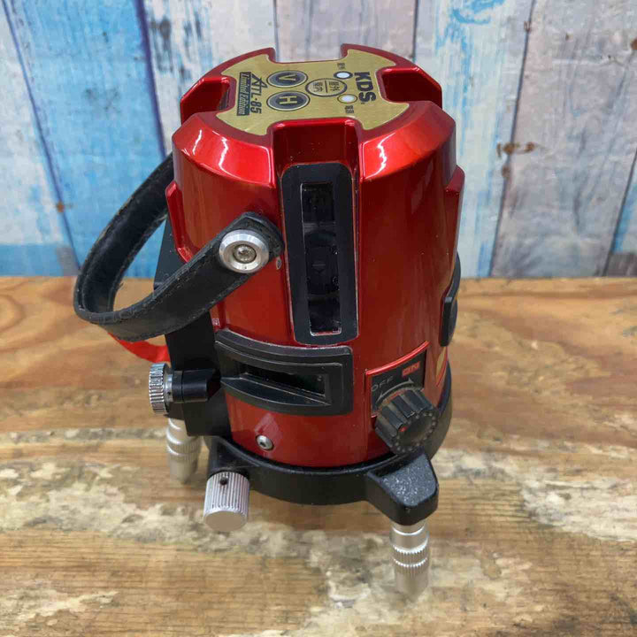 【中古品】☆KDS レーザー墨出し器 ATL-85 赤色 フルライン 受光器付き【柏店】