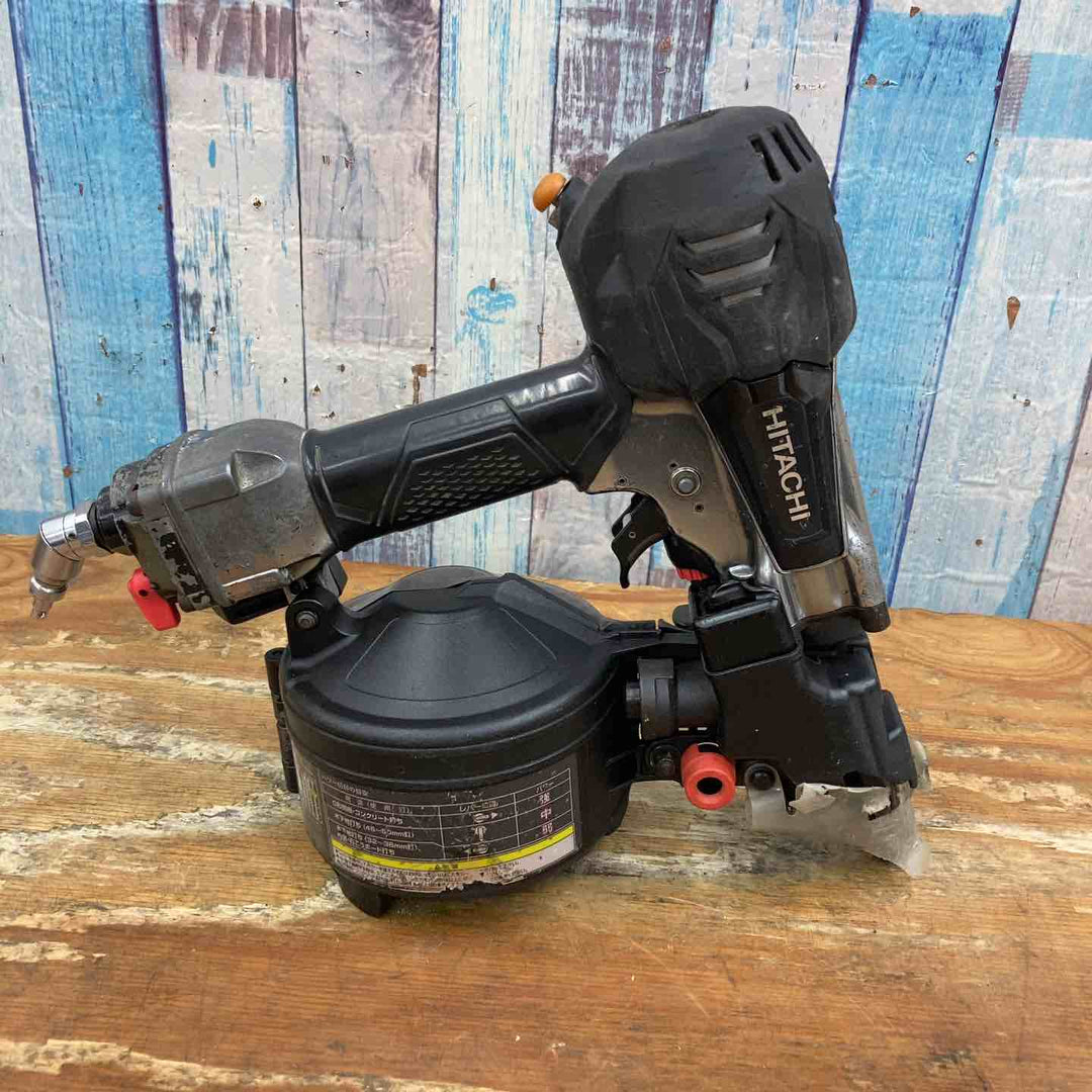 ◇ハイコーキ(HIKOKI ※旧:日立工機) 高圧エア釘打ち機 NV50HR(SGK)  銀鏡モデル【柏店】