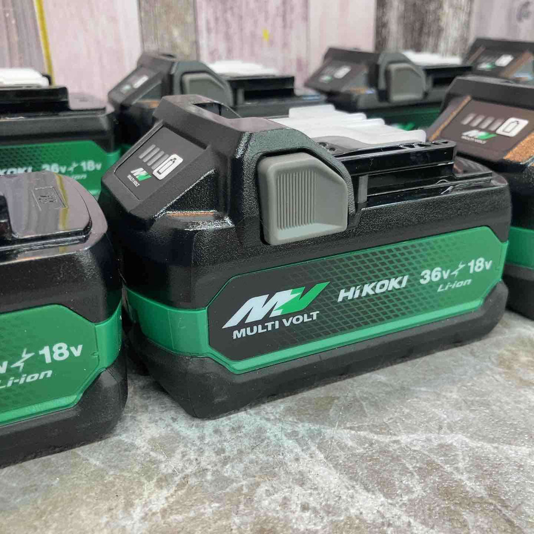 ★ハイコーキ(HIKOKI ※旧:日立工機) リチウムイオンバッテリー 36V/2.5Ah BSL36A18X 箱なし 10個セット【川口店】