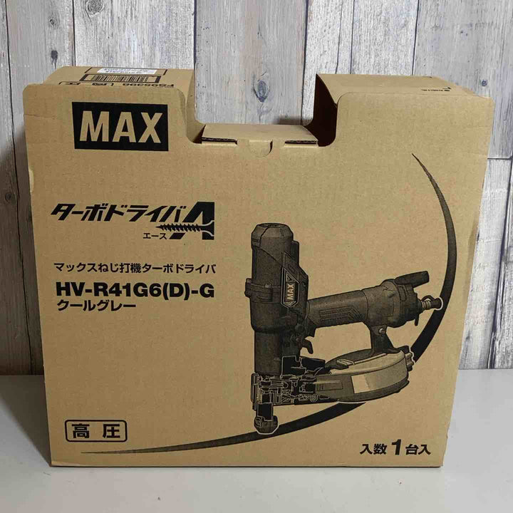★マックス(MAX) 高圧エアネジ打ち機 HV-R41G6(D)-G 保証書欠品【戸田店】