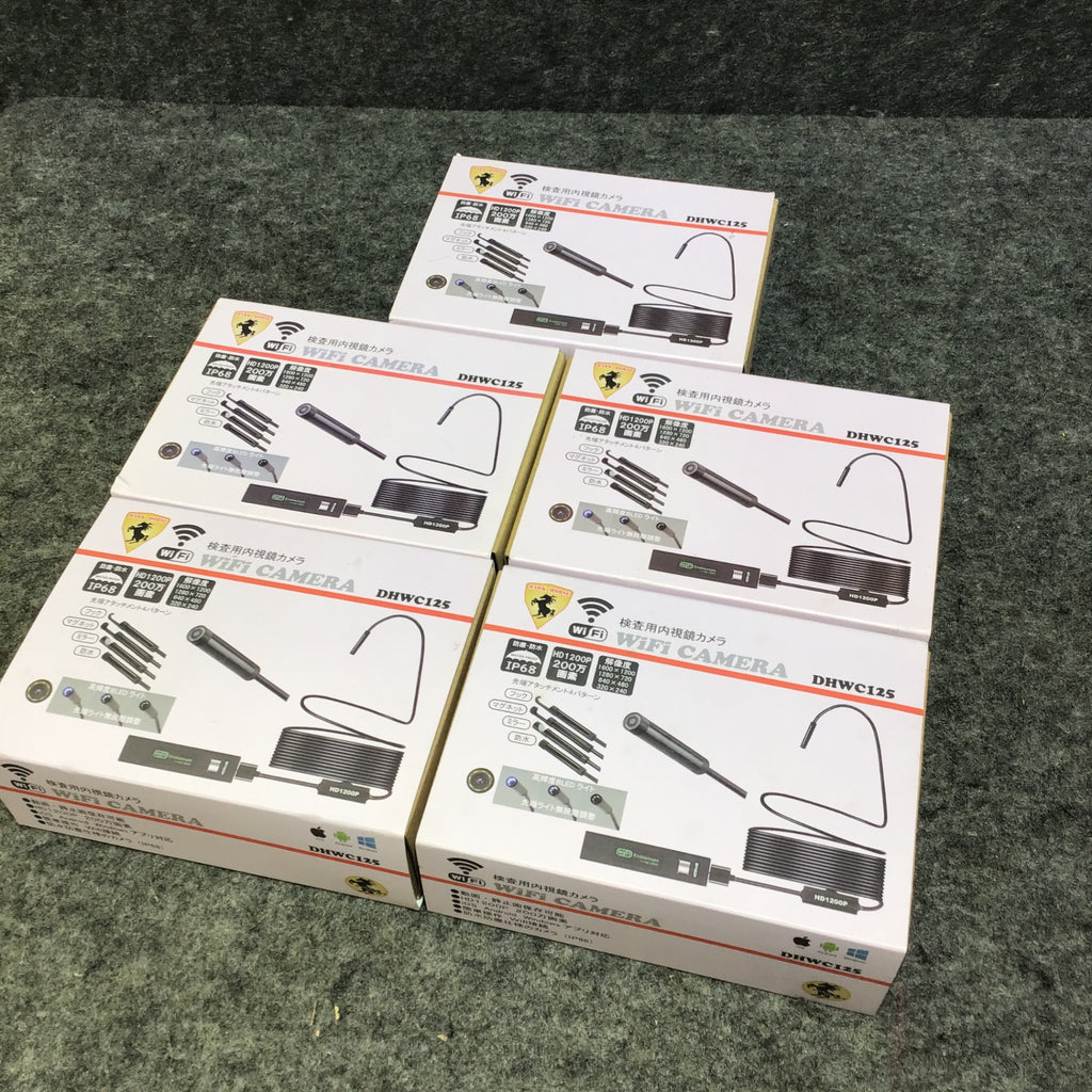 ΘΘDARKHORSE 検査用内視鏡カメラ 程度B ケース付 通電チェックのみ DHWC125Ⅱ ΘΘDARKHORSE 検査用内視鏡カメラ 程度B ケース付 通電チェックのみ