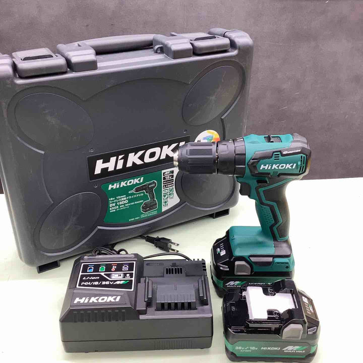 ◇ハイコーキ(HiKOKI) コードレス振動ドライバドリル DV18DD(2XCZ)【越谷店】