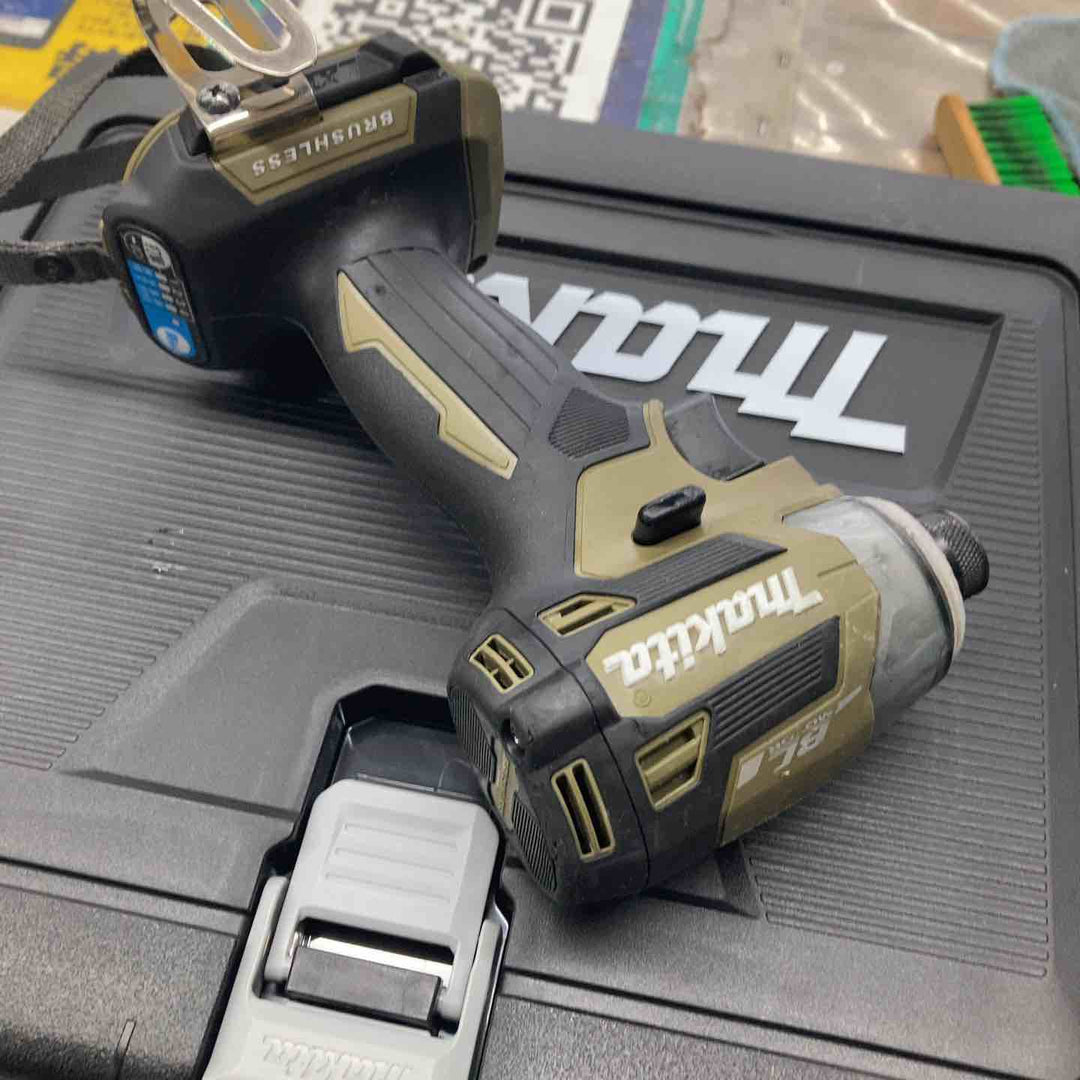 ★マキタ(makita) コードレスインパクトドライバー TD173DRGXO　バッテリー充電回数2回3回付属【戸田店】