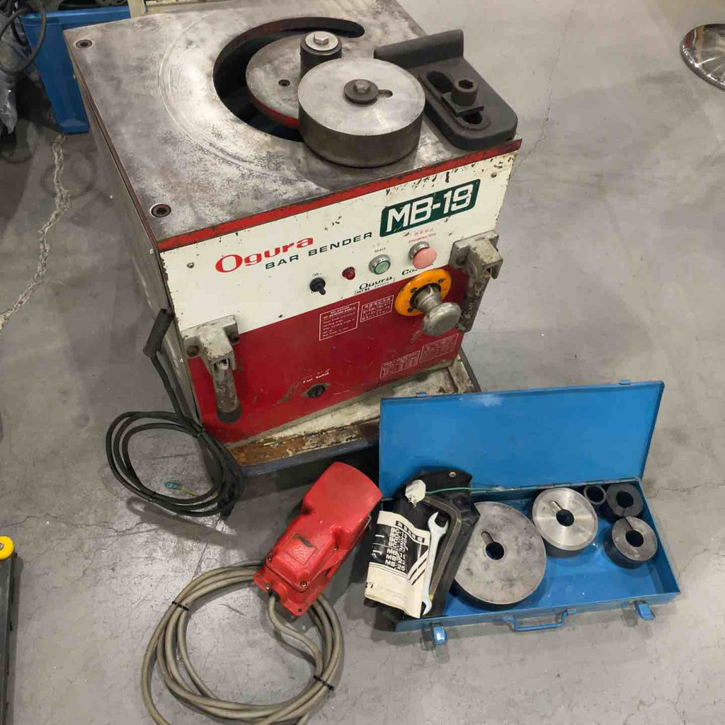 Ogura 鉄筋ベンダー MB-19S 動作OK