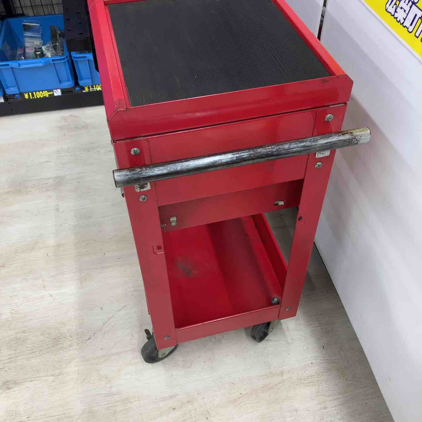 あかたろう品検討中 店頭受取り限定/決算SALE】アストロプロダクツ 工具収納ワゴン 鍵無し