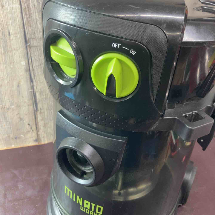【中古品】◇ミナト 乾湿両用 業務用掃除機 サイクロン式バキュームクリーナー MPV-151CY【東大和店】