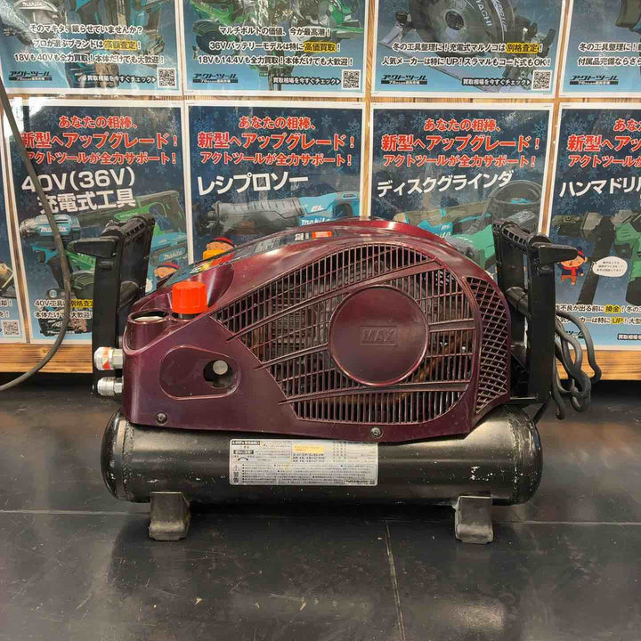 【中古品】 マックス(MAX) 高圧エアコンプレッサー AK-HL1270E ガーネットレッド 【藤沢店】