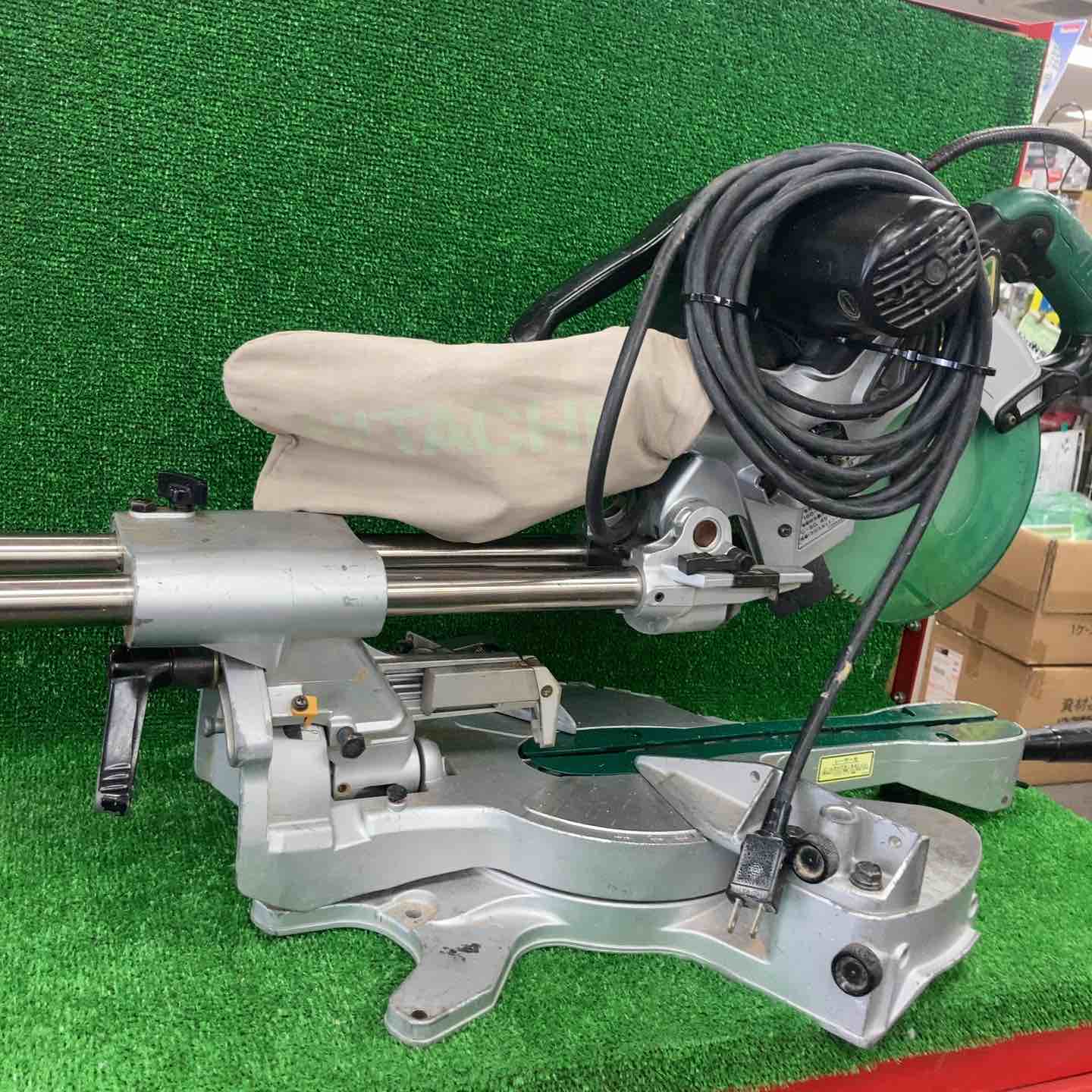 卓上スライド丸ノコ HITACHI C7FSH2 ノコ刃径190mm レーザー 【現状品 