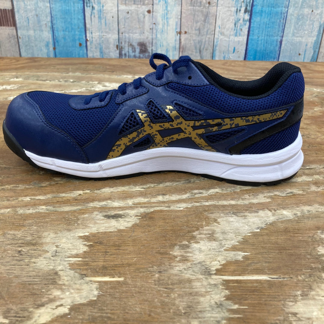 【未使用品】アシックス/ASICS 安全靴 ウィンジョブ CP106 27.0cm インディゴ×ゴールド 紐タイプ【柏店】