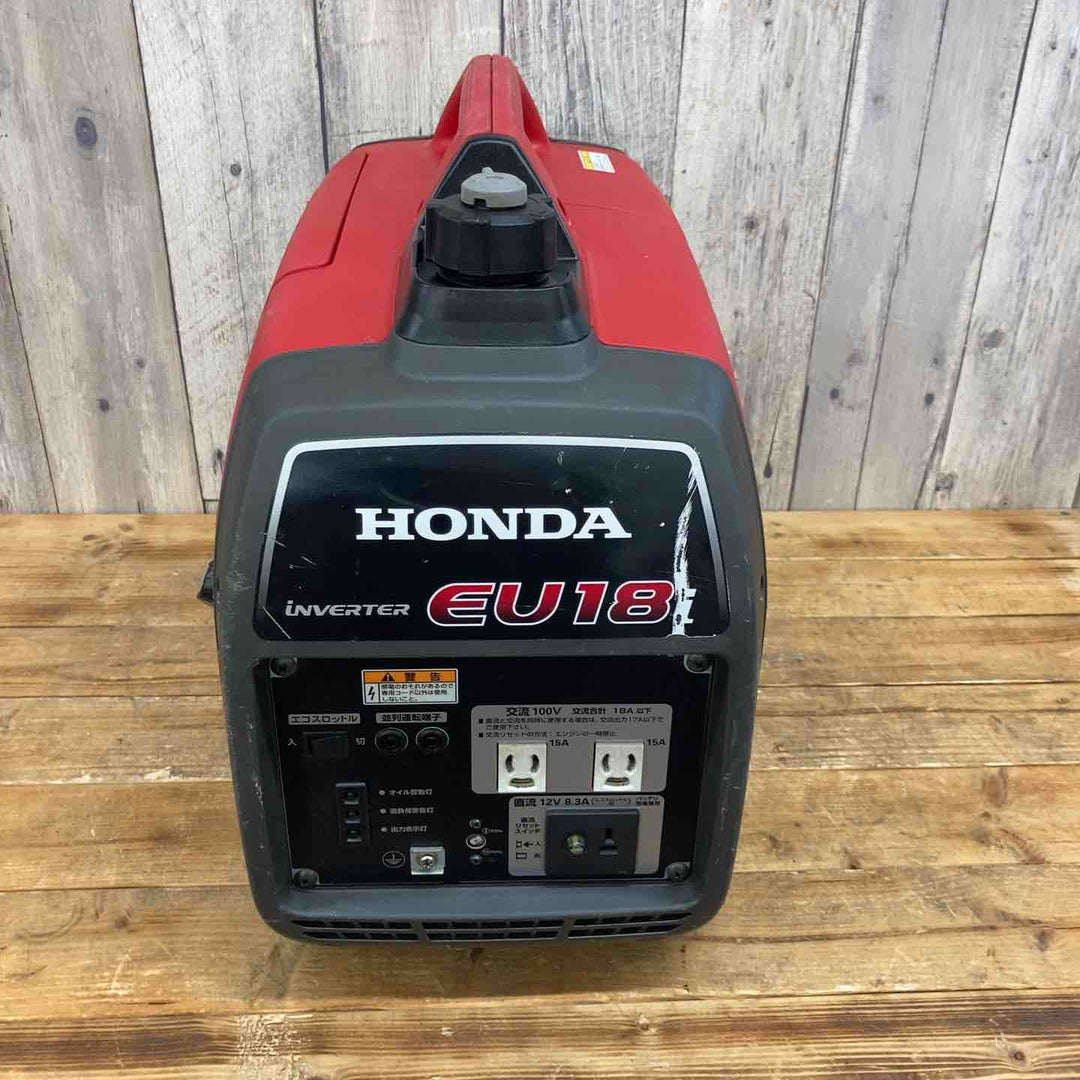 【中古品／店頭受取り限定】ホンダ(HONDA) インバーター発電機 EU18i【東大和店】