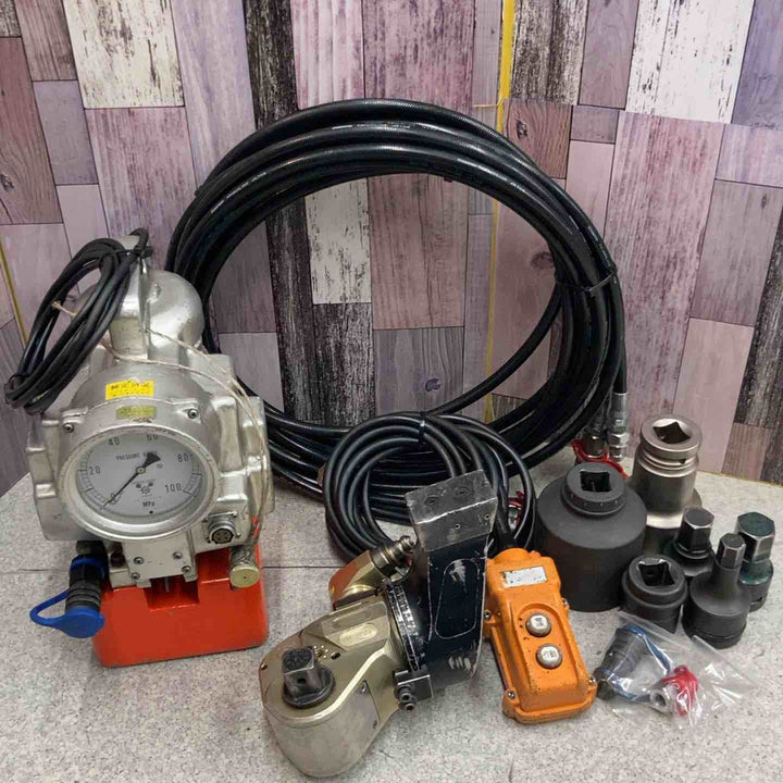 【店頭受取り限定】日本プララド　PE100CF-2 小型油圧ポンプ　PL450SC 油圧トルクレンチ【八潮店】