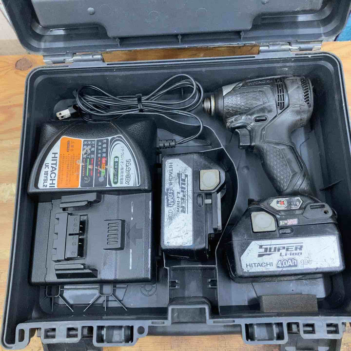 ★ハイコーキ(HIKOKI ※旧:日立工機) コードレスインパクトドライバー WH18DDL(2LFCK)(B)【柏店】