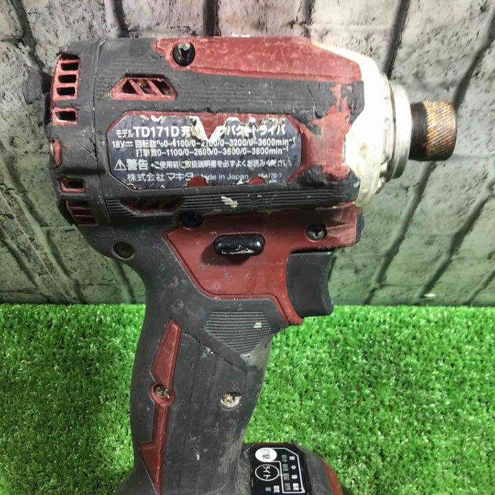 ★マキタ(makita) コードレスインパクトドライバー TD171DGXAR【川口店】