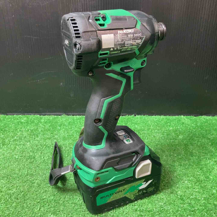 ★ハイコーキ(HIKOKI ※旧:日立工機) コードレスインパクトドライバ WH36DC(2XPS)(L) Bluetooth非対応電池【岩槻店】