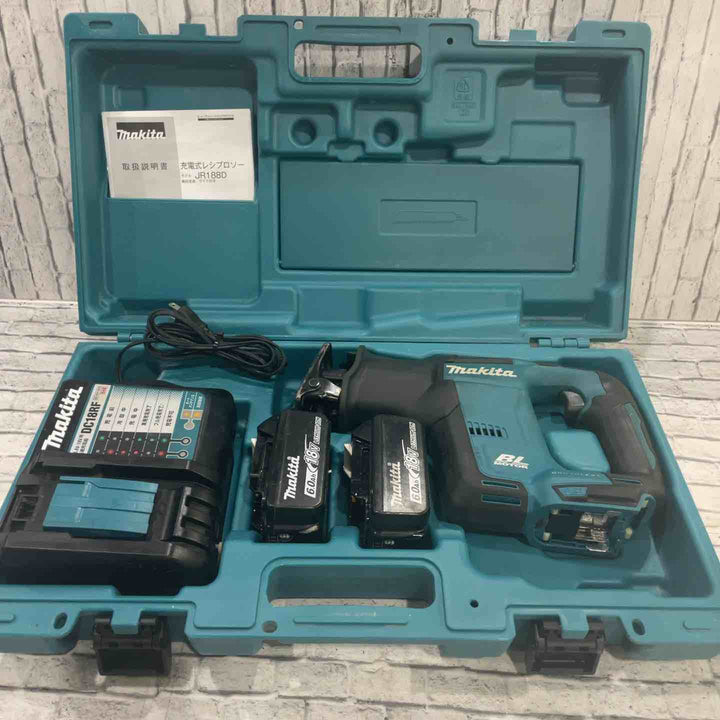 ★マキタ(makita) コードレスレシプロソー JR188DRGX【川口店】