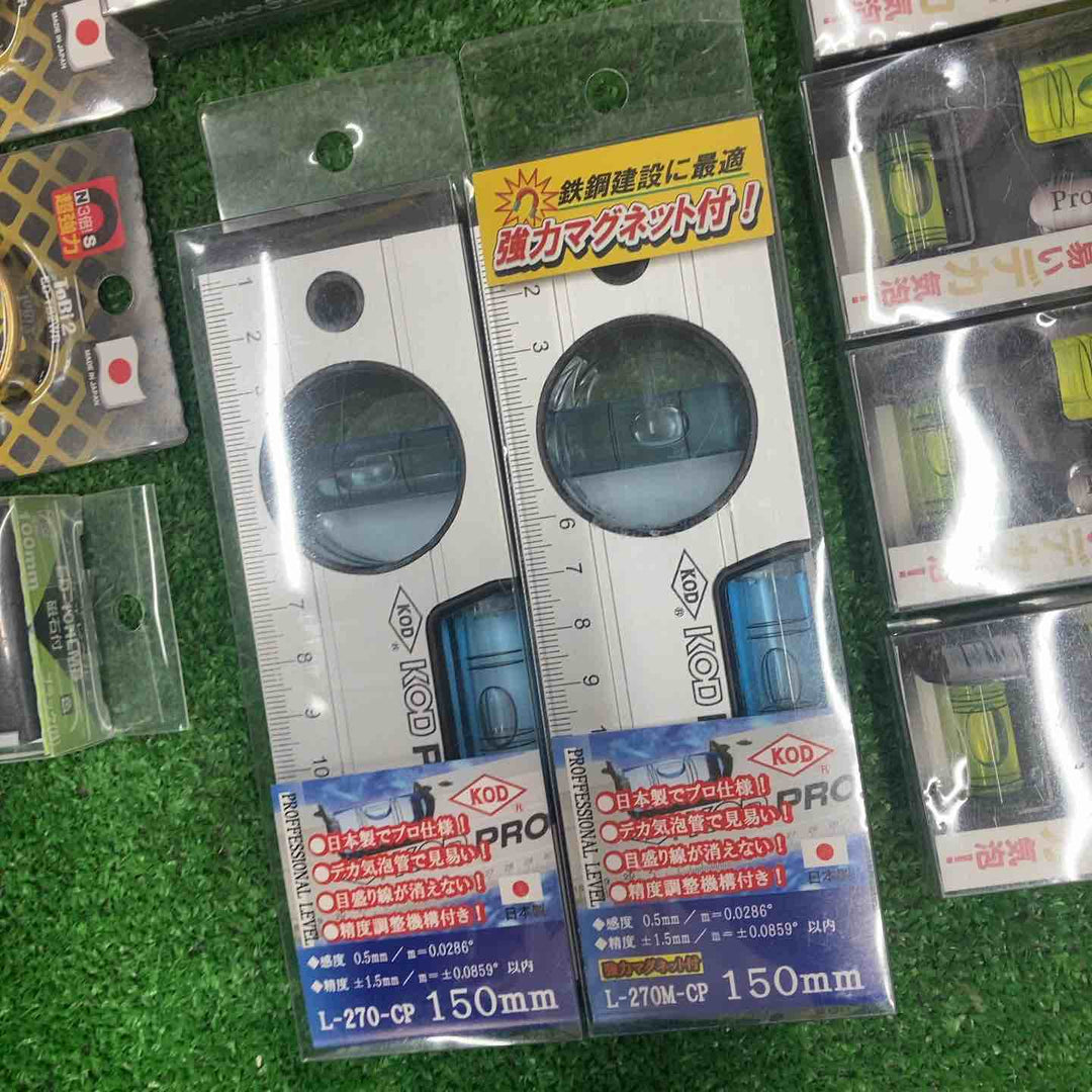 18go【未開封/送料無料】水平器 磁石モデル マグネット付き 40個まとめ売り エビスダイヤモンド KOD シンワ等【川越店】