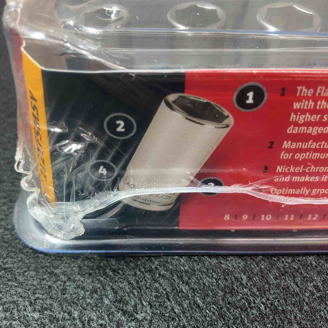 【未使用(店頭展示品)】★スナップオン(Snap-on) 3/8"セミディープソケットセット【FDX】 212YFSMSY【東大和店】