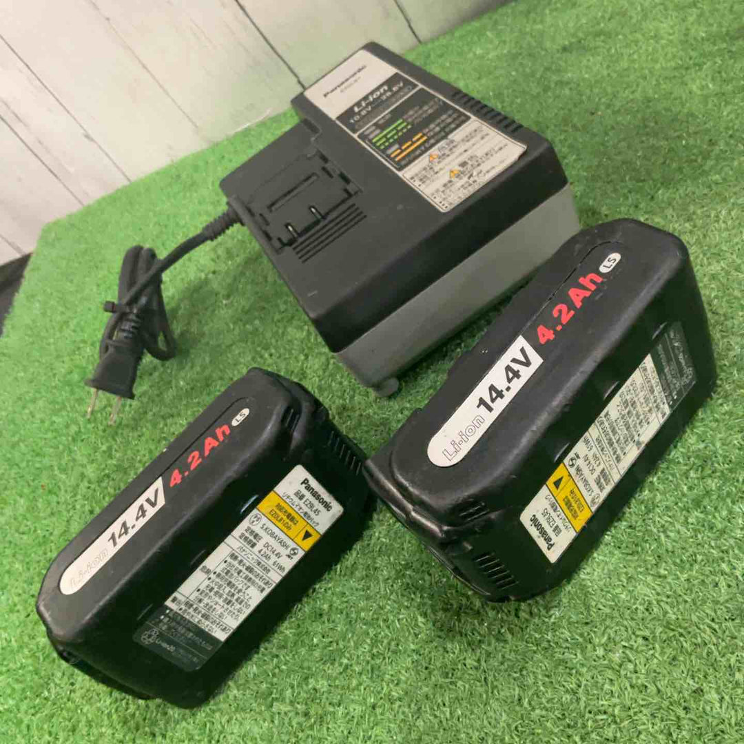 ★パナソニック(Panasonic) コードレス全ネジカッター14.4V EZ4540LS2S-B【川口店】