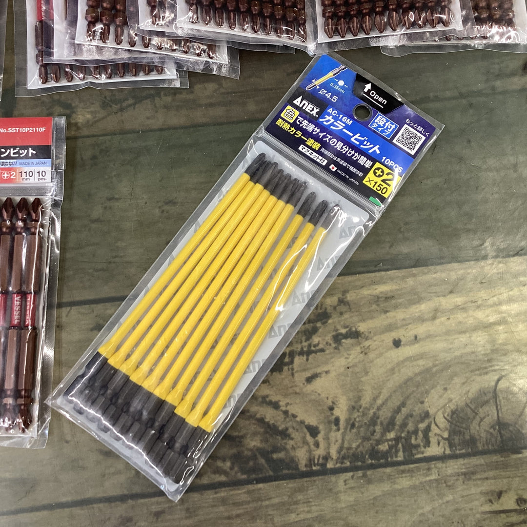 【大特価まとめ売り！・未使用品】ビット10本入り 42パックまとめ売り 六角軸6.35mm インパクトドライバー用【東大和店】