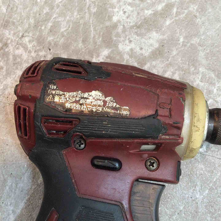 ★マキタ(makita) コードレスインパクトドライバー TD172DZAR【八潮店】