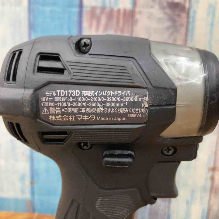 ★マキタ(makita) コードレスインパクトドライバー TD173DZB【柏店】