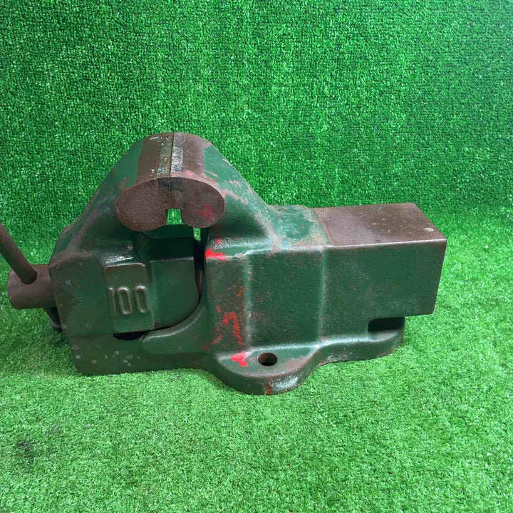 【中古品】 日ノ出 HINODE リードバイス バイス 万力口金幅 100mm 【藤沢店】