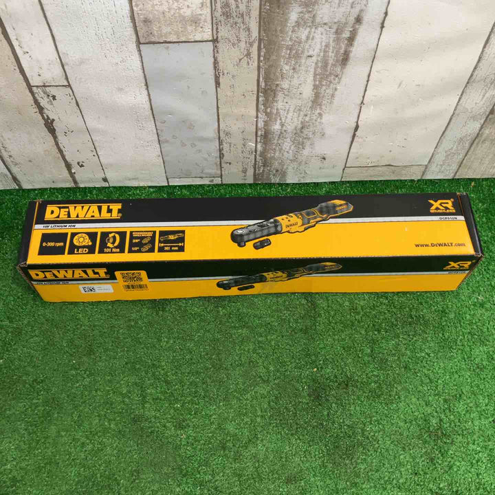 デウォルト(DEWALT) 18V ブラシレス シールドヘッド ラチェットレンチ 本体のみ イエロー&ブラック DCF510N-XJ【町田店】
