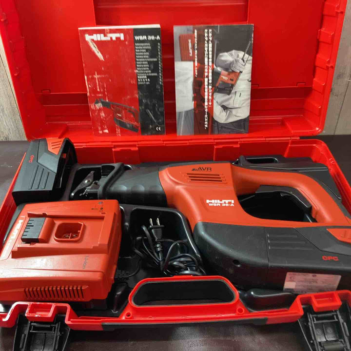 【中古品】 ヒルティ(HILTI) コードレスレシプロソー WSR36-A 充電式ノコギリ 【東大和店】