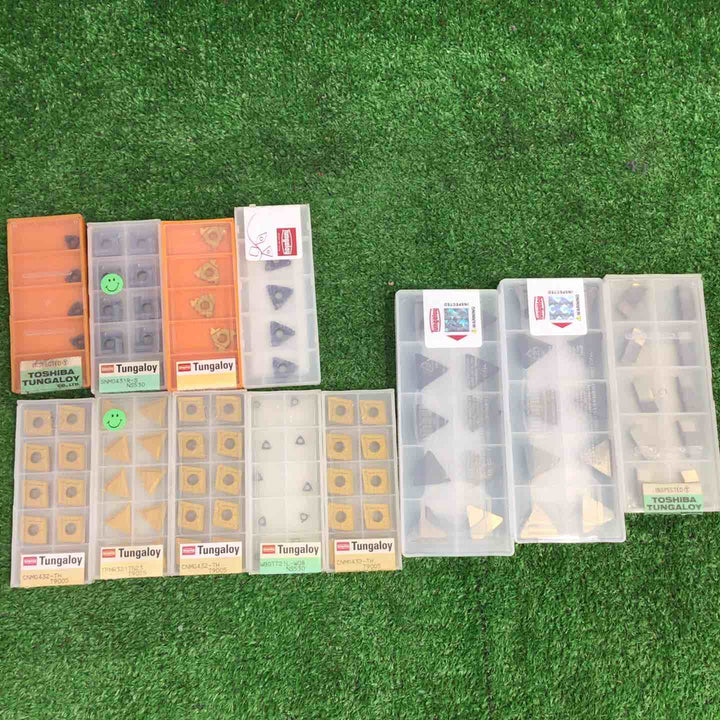 【まとめ売り】tungaloy 切削チップ 型式バラバラ 12点【町田店】