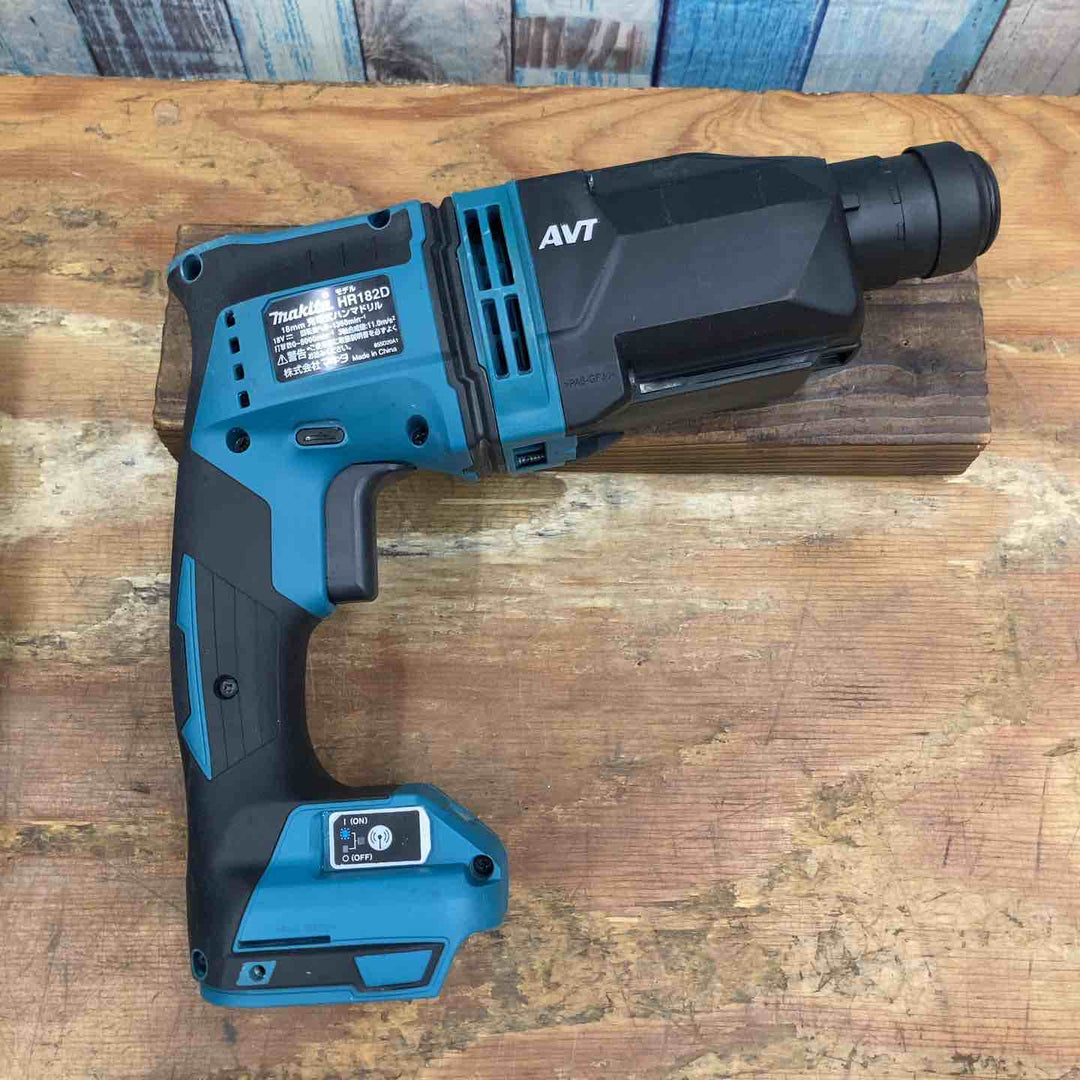 【中古品】★マキタ(makita) コードレスハンマドリル HR182DRGXV 集塵システム付き 18V フルセット【柏店】