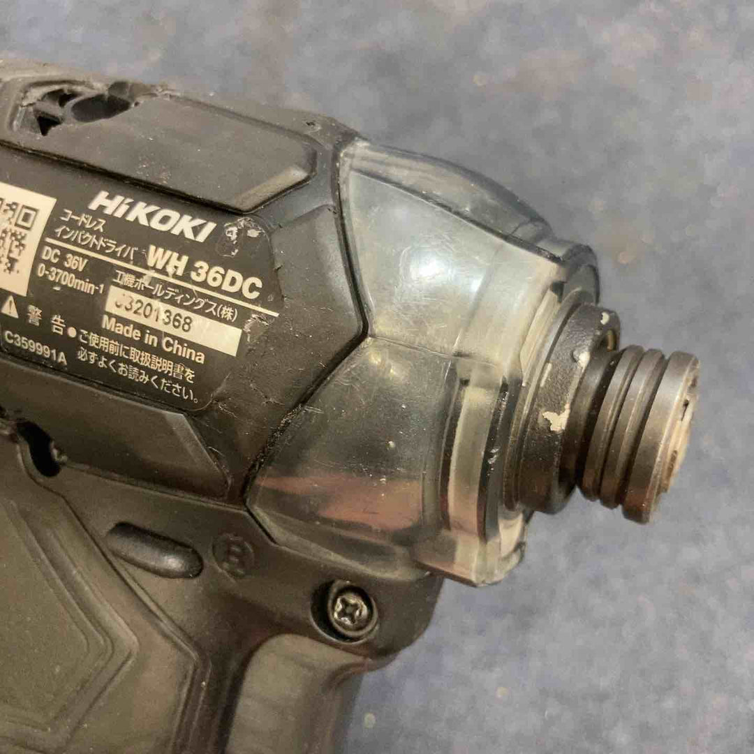 ★ハイコーキ(HIKOKI ※旧:日立工機) コードレスインパクトドライバー WH36DC(NNB)【八潮店】