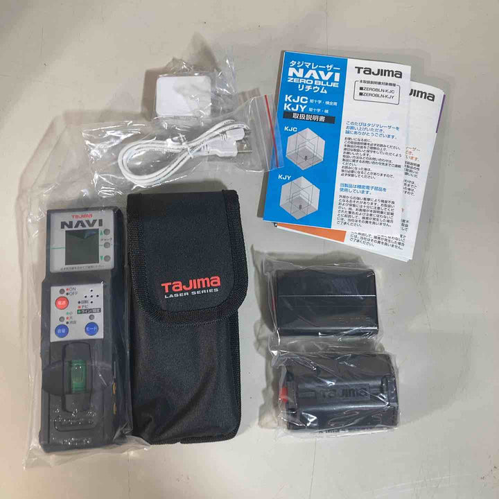 ★タジマ(Tajima) レーザー墨出し器 ZEROBLN-KJC ブルーグリーン 矩十字＆横全周【戸田店】