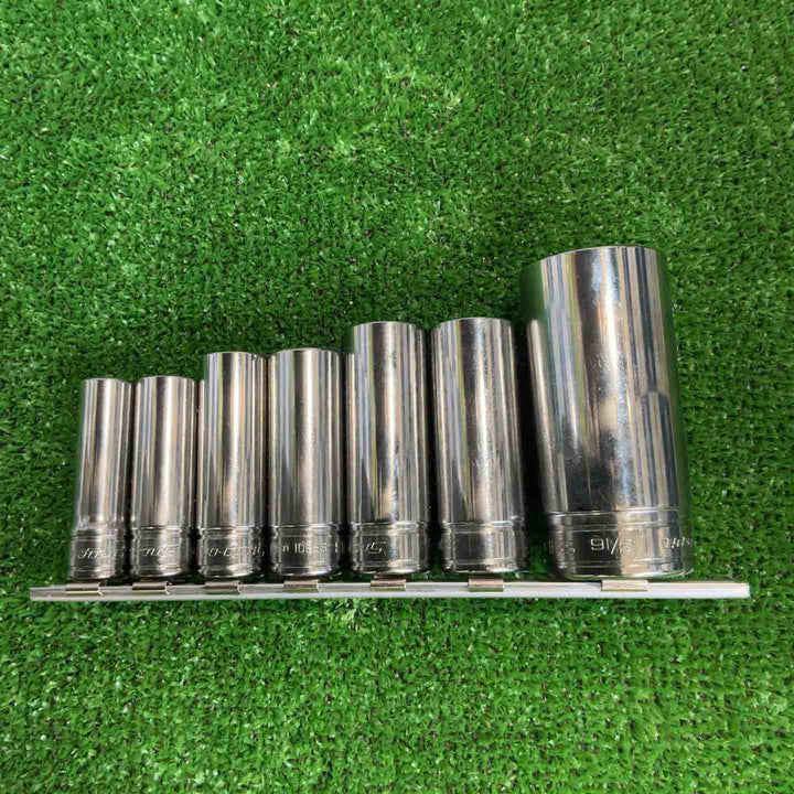 スナップオン(Snap-on) ディープソケット 7個セット SF141・161・181・201・221・241・381【草加店】