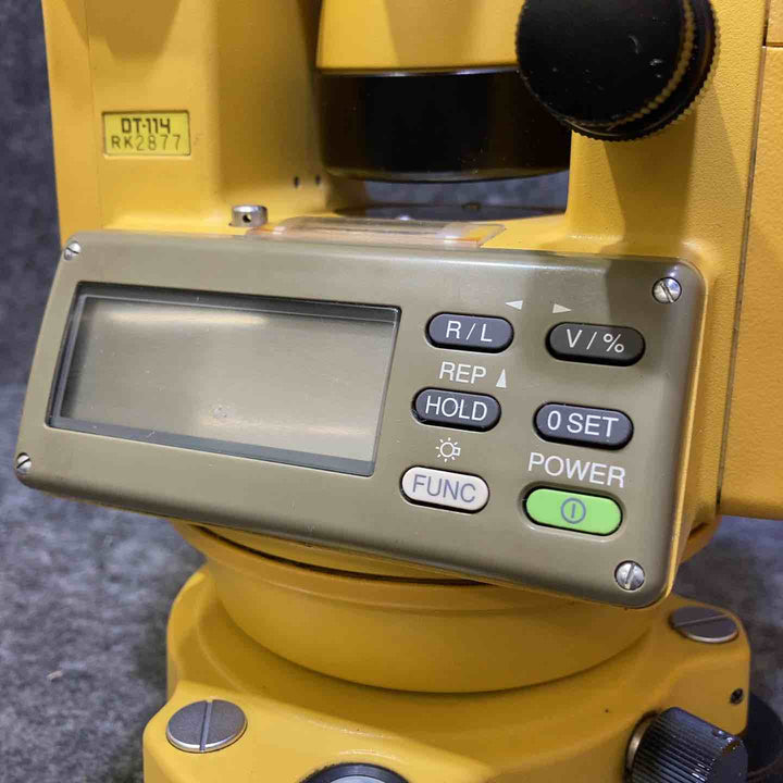 トプコン(TOPCON) デジタルセオドライト(トランシット) DT-114【桶川店】