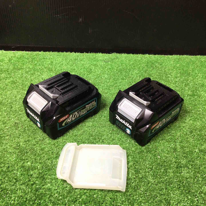 マキタ(Makita) 40Vmax充電式インパクトレンチ 2.5Ah バッテリ2本・充電器・ケース付 TW004GRDX【岩槻店】