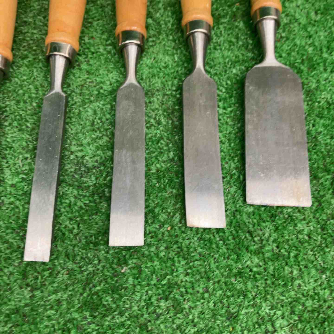 メーカー不明　洋のみ8本セット　鑿　　【桶川店】