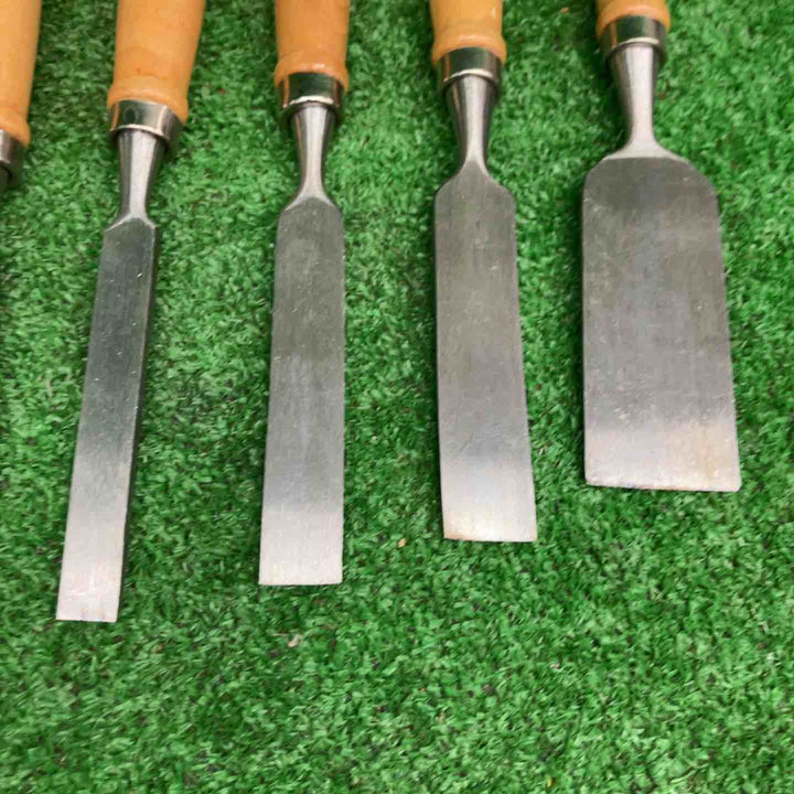 メーカー不明　洋のみ8本セット　鑿　　【桶川店】