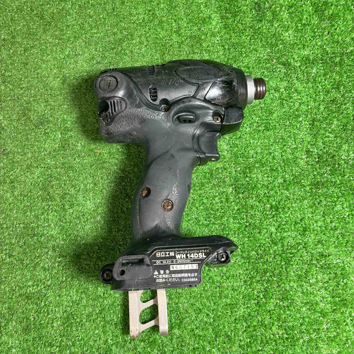 ◇ハイコーキ(HIKOKI ※旧:日立工機) コードレスインパクトドライバ ストロングブラック WH14DSL(2SLCK)(B)【藤沢店】