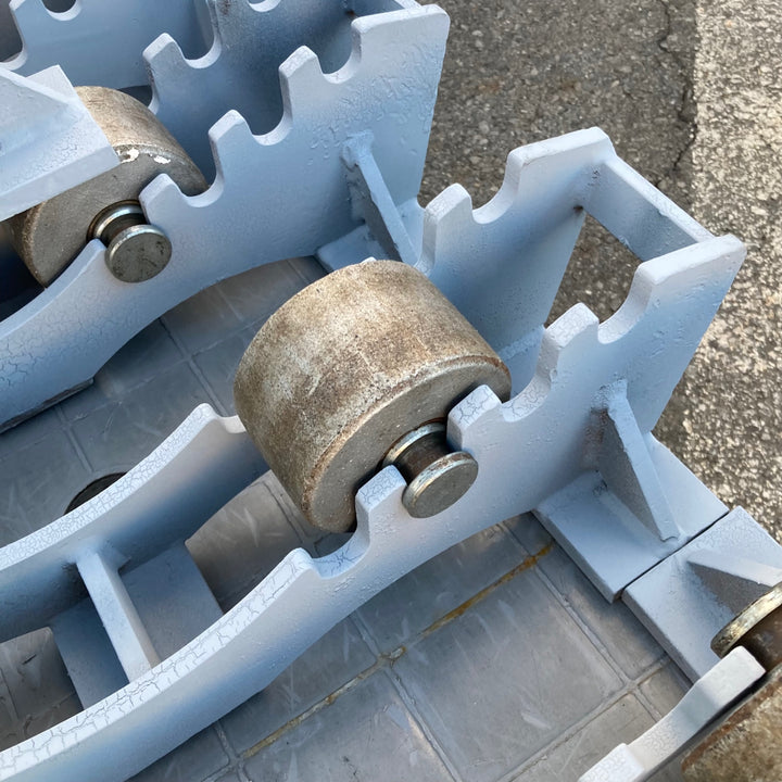 【中古品/店頭受取り限定】7台セット キールカッター用 管台 コロ付き【東大和店】