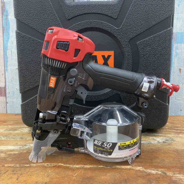 ★マックス(MAX) 高圧エア釘打ち機 HN-50S1(D) 細釘専用【柏店】