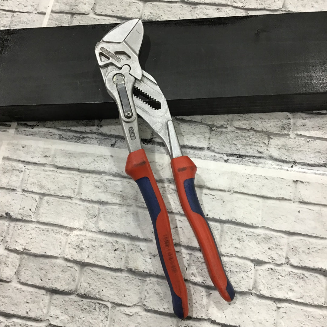 クニペックス(KNIPEX)プッシュスライド式ウォーターポンププライヤ 8605250 【川口店】