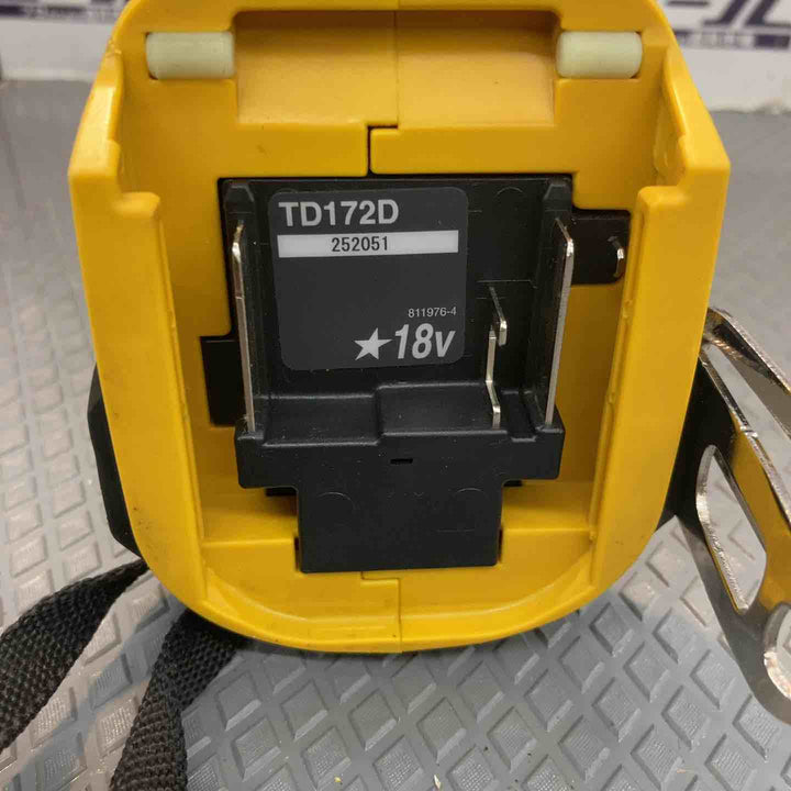 【中古品】マキタ(makita) コードレスインパクトドライバー TD172DGXFY【所沢店】