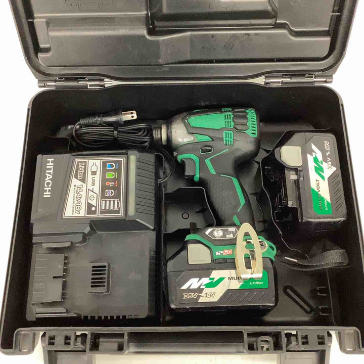 ★ハイコーキ(HIKOKI ※旧:日立工機) コードレスインパクトドライバー WH18DDL2(2LXPK)(L)【狭山】