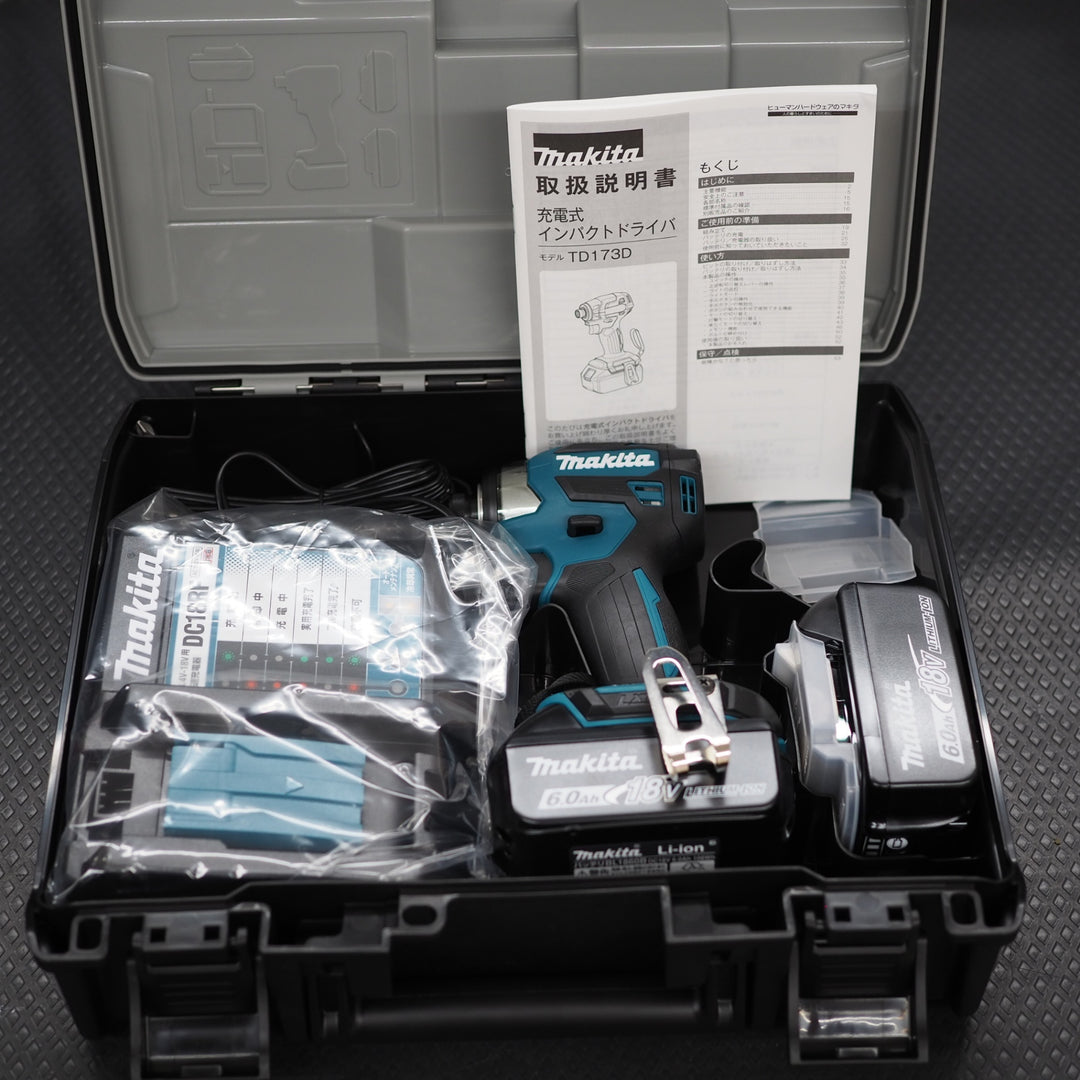 【未使用品】マキタ/makita インパクトドライバー TD173DRGX/DRGXB　2台セット【鴻巣店】