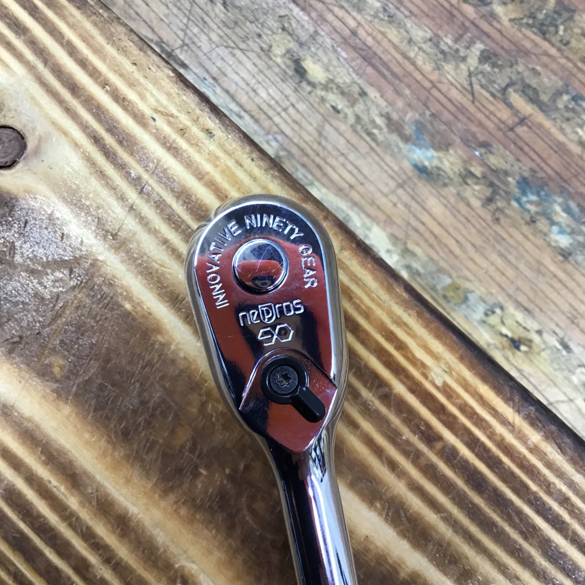 ネプロス NBR2901S ラチェットハンドル 中古美品 【ハンズクラフト宜野湾店】 NEPROS NBR290 全長125mm 6.3sq.ラチェットハンドル ネプロス