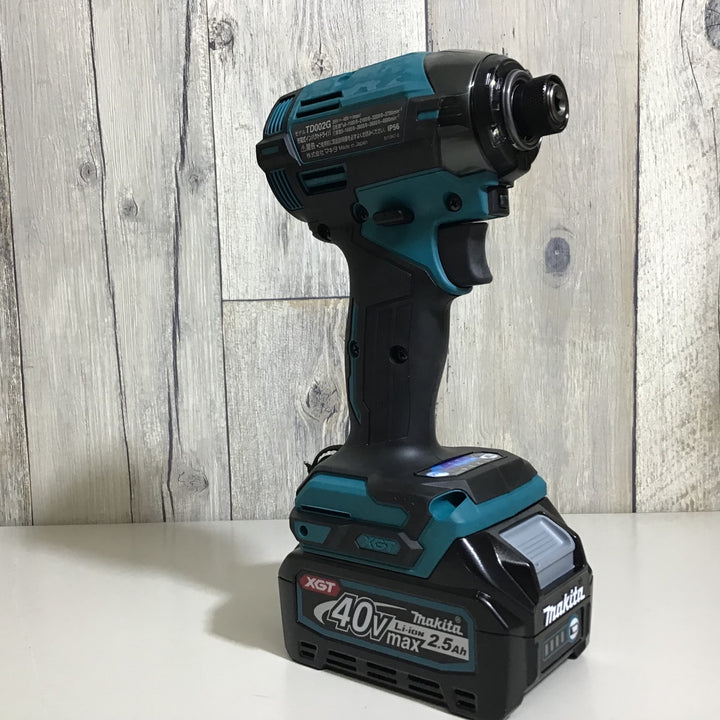 【未使用品】★送料無料★ マキタ makita 40V コードレスインパクトドライバー TD002GRDX  VESSELビット付【戸田店】