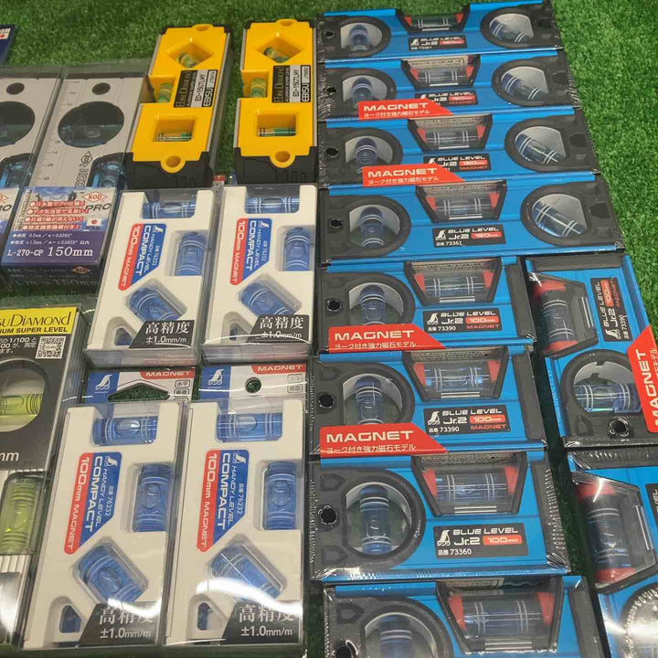 ▼18go【未開封/送料無料】水平器 磁石モデル マグネット付き 40個まとめ売り エビスダイヤモンド KOD シンワ等【川越店】【川越店】